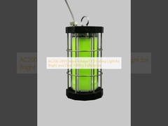 Ηλεκτρονικό φως ψαρέματος LED AC200-265V για φωτεινή και καθαρή εμπειρία αλιείας